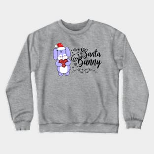 Santa Bunny Crewneck Sweatshirt